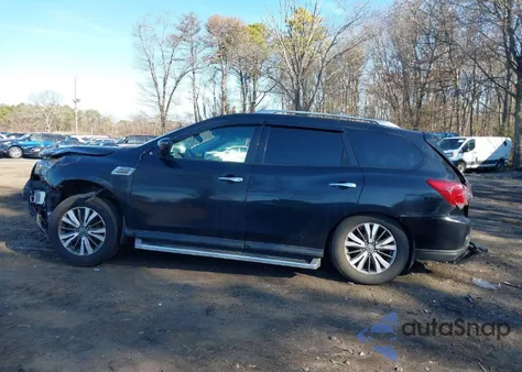 2020 Nissan Pathfinder S 4Wd из США, поврежденный, VIN 5N1DR2AM7LC608763